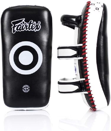 Килимки Fairtex Curved MMA Муай Тай чорні товсті (пара)