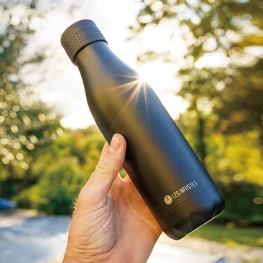 Термос Les Artistes Paris Bottle'Up 750 мл, нержавіюча сталь, дерев'яний дизайн, BPA-free, тримає тепло 12 годин, холод 24 години, багаторазовий