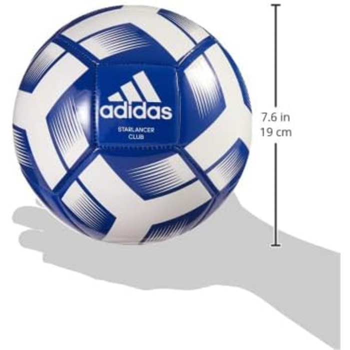 Футбольний м'яч adidas Starlancer Club, для тренувань