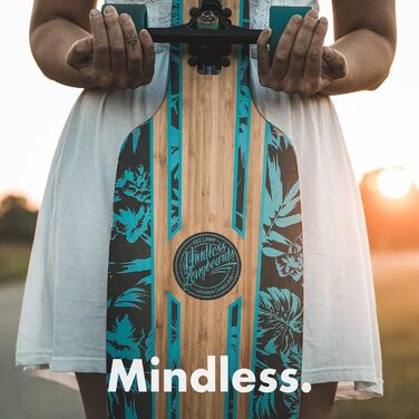 Безглузді лонгборди Mindless Maverick DT IV Talisman Longboard, унісекс, для дорослих, синій, One size