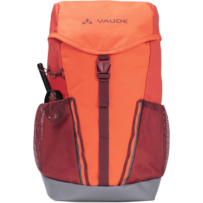 Дитячий рюкзак VAUDE Puck 10 л для хлопчиків і дівчаток, туристичний та шкільний, водостійкий, з дощовиком і лупою, синій
