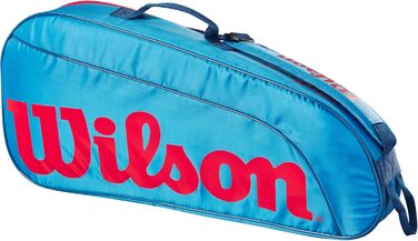 Сумка для тенісної ракетки Wilson Junior 3 синій / помаранчевий