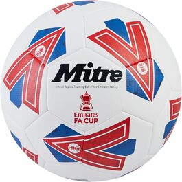 Футбольний м’яч Mitre Training FA Cup, високоефективний, довговічний тренувальний м’яч