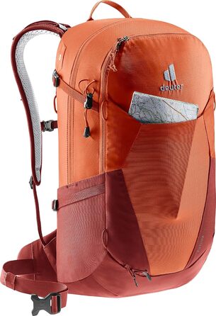 Туристичний рюкзак deuter Futura 23 л, червоний (Paprika-redwood)