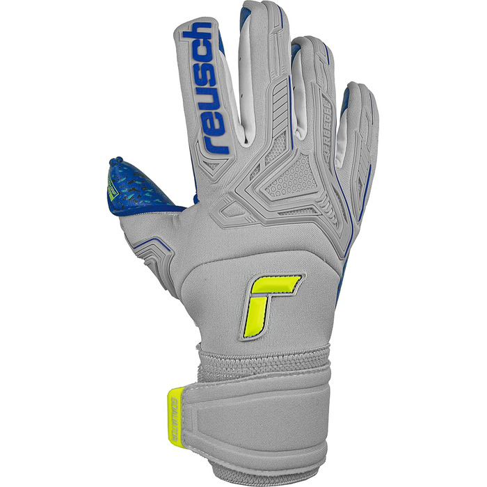 Воротарські рукавички Reusch Attrakt Freegel Goaliator для дорослих з внутрішнім швом та покриттям Grip Fusion, універсальні футбольні рукавички для всіх типів полів