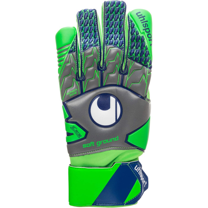 Воротарські рукавички Uhlsport Herren Tensiongreen Soft HN Comp для чоловіків