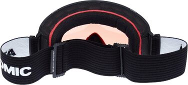 Окуляри Atomic Unisex All Mountain Goggles Revent L FDL, для помірного освітлення, велика посадка, оправа Live Fit, подвійна лінза FDL, чорний/рожевий спалах, AN5105428