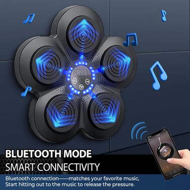 Боксерська машина Bluetooth, портативна, настінна, з музикою, подарунок"