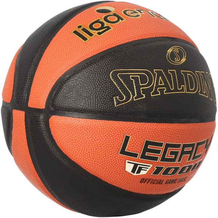 Баскетбольні м'ячі Spalding 77187Z чорний/помаранчевий р. 7