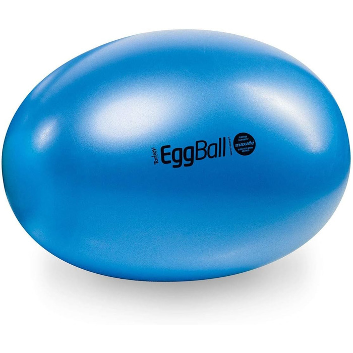 М'яч для сидіння PEZZI Eggball MAXAFE 65 см синій Гімнастичний