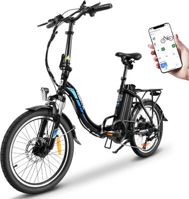 Електровелосипед  KAISDA 20 E-Bike 250 Вт, 36 В 13 Ач, до 100 км, 7 швидкостей