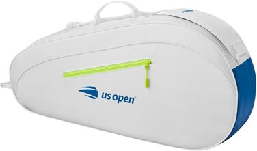 Сумка для тенісних ракеток Wilson US Open Team, до 3 штук, біла/синя