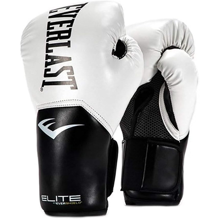 Боксерські рукавички Everlast Pro Style Elite 12 oz, білі, універсальні