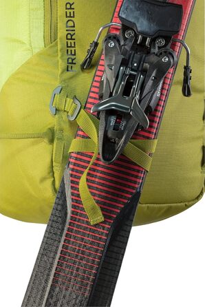 Рюкзак для лижного туризму deuter Unisex Freerider Pro 34 (3410 л, Moss-citrus)