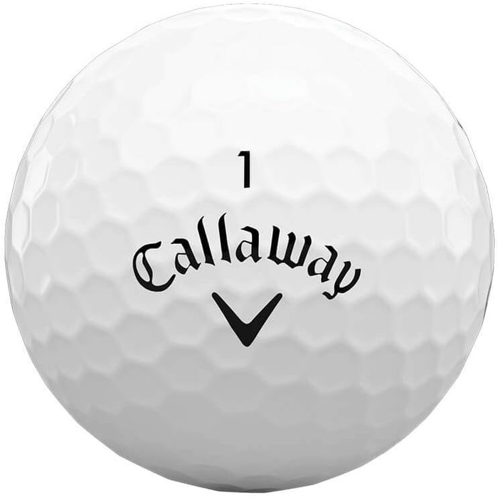 М'ячі для гольфу Callaway Supersoft 12 шт. для відчуття та довговічності