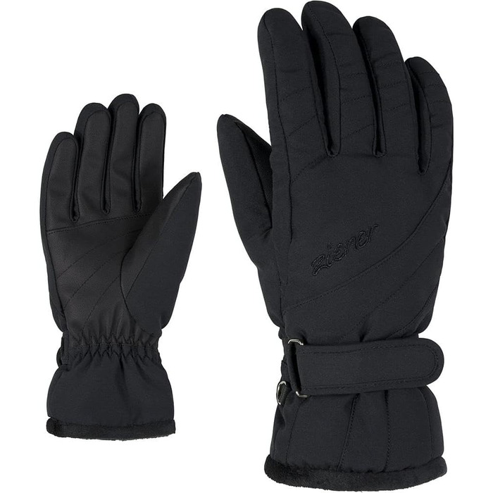 Лижні рукавички Ziener жіночі Kileni Pr Lady Glove/зимові види спорту 7.5 чорний