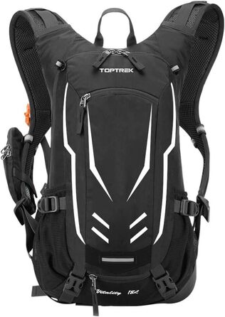 Рюкзак Toptrek 18L Надлегкий з чохлом від дощу та для шолома