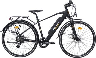 Електровелосипед Discovery Denver Men's E8200 28', Shimano 7-шв., матова чорна