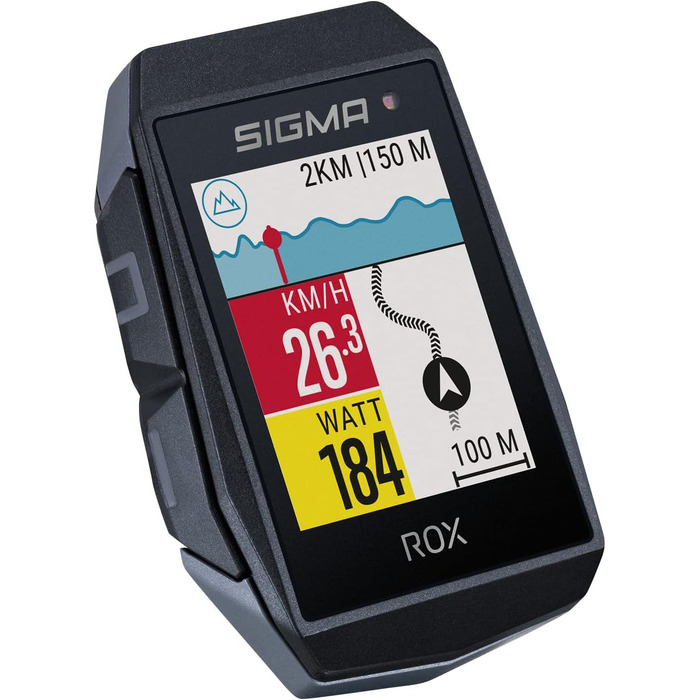 Велокомп'ютер SIGMA ROX 11.1 GPS, 150 функцій, сумісний з Komoot та e-bike