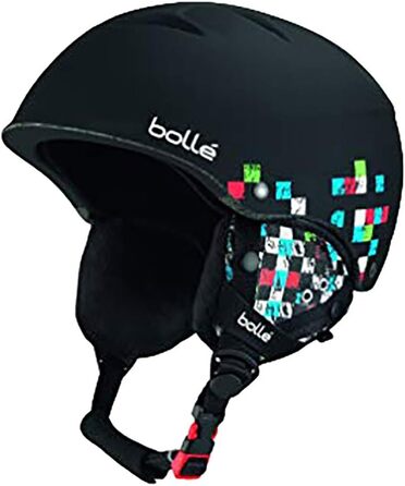 Дитячий гірськолижний шолом Boll B-Free Soft Checker, чорний, 53-57 см, 30993