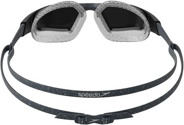 Окуляри для плавання Speedo Unisex Adult Aquapulse Pro Mirror (один розмір, сірий/сріблястий/хромований)