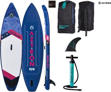 Пропозиції щодо набору дощок Aztron Terra 10.6 Double SUP Stand Up Paddle Board (дошка)