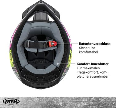 Дитячий мотошолом X7B-S Bunny, велосипедний та мотоциклетний, сертифікований CE, легкий і безпечний, розміри YS-YXL