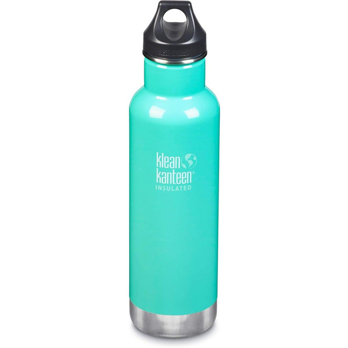 Класична пляшка для води Klean Kanteen Sea Crest з ковпачком-петлею 592 мл/20 унцій