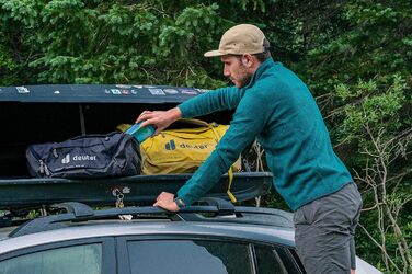 Сумка-баул Deuter Duffel Pro 90 л для дорослих, чорна