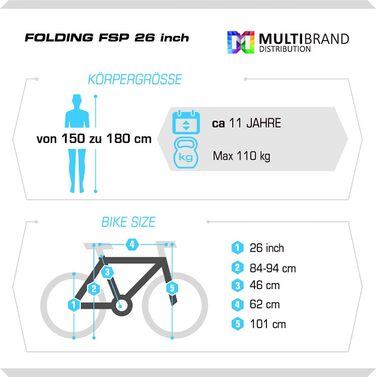 Велосипед Probike 26, 18-шв., повна підвіска, чорно-червоний