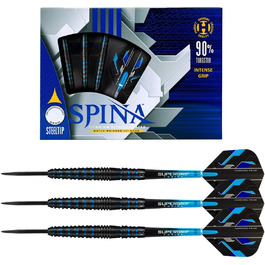 Дротики Harrows Spina Black 24г сталевий наконечник, для дорослих, стілтіп, універсальні