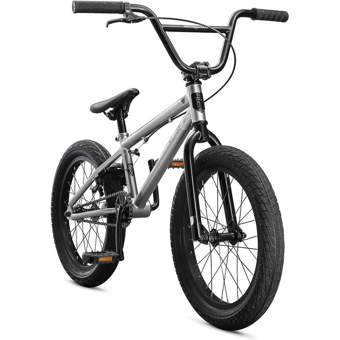 Велосипед Mongoose Legion L18 Freestyle Sidewalk BMX для дітей, срібло