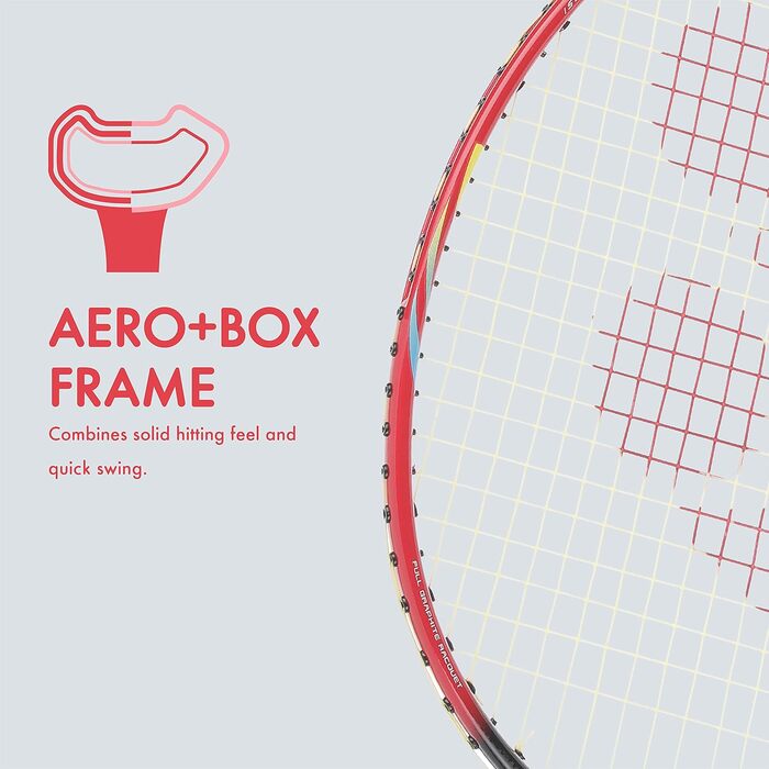 Ракетка YONEX Astrox Lite G4 77г 13,6кг Astrox 01 чорно-червона