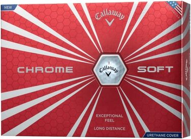 М'ячі для гольфу Callaway Chrome 2015 - М'які, чоловічі, дюжина