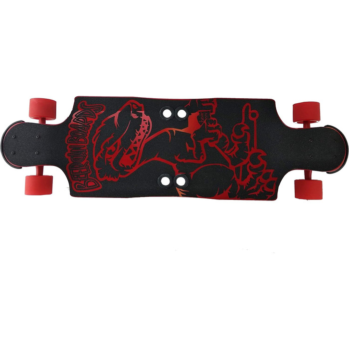 Лонгборд Beercan Hard Cider Longboard, червоний, 35