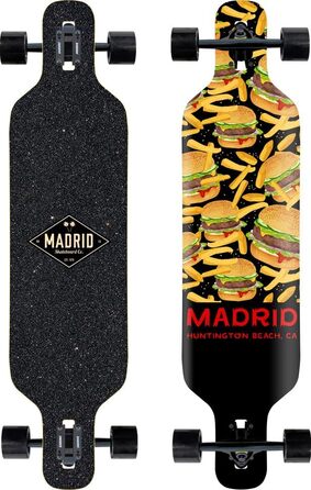 Мадридські скейтборди Weezer Longboard Complete, Скейтборд (Drop Thru, Burger)