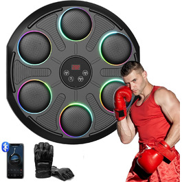 Розумний музичний бокс-машина настінна з Bluetooth, LED підсвіткою, 12 режимами швидкості, для дітей та дорослих