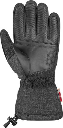 Рукавичка для пальців Reusch унісекс Connor R-TEX XT (чорний / чорний меланж, 10.5)