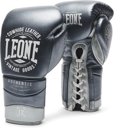 Боксерські рукавички Leone 1947 Authentic 2 GN116L, шкіряні