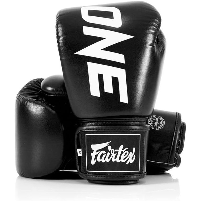 Рукавички Fairtex BGV1 ONE Муай Тай 12 унцій Чорний