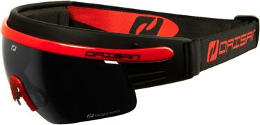 Спортивні окуляри Daisan Cross Country Ski Goggles Nordic Goggles (чорні, червоні сріблясті дзеркальні кішки. 3)