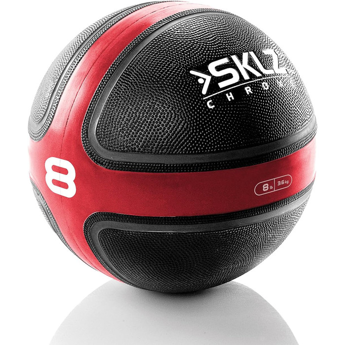 М'яч тренувальний обтяжений SKLZ Medicine 19 см Червоний