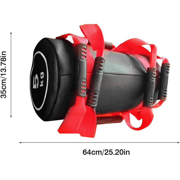 Мішки для тренувань MISETA з регульованою вагою 5 кг для фітнесу вдома