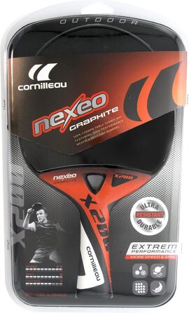 Ракетка для настільного тенісу Cornilleau Unisex nexeo X200 Graphite, один розмір для всіх