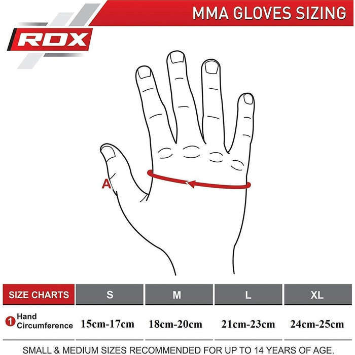 Рукавички для парирування RDX Professional MMA, шкіра Maya Hide, бойові види спорту Кікбоксинг Рукавички з довгим зап'ястям, взуття для ударів муай тай andack Boxack Paws, чоловічі (чорні, XL)