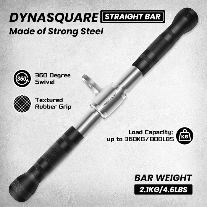 Насадки для тяги Lat Pulldown Combo, аксесуари для тренажерів з грифом для тяги і біцепса, сумісні з більшістю фітнес-станцій, з міцної сталі