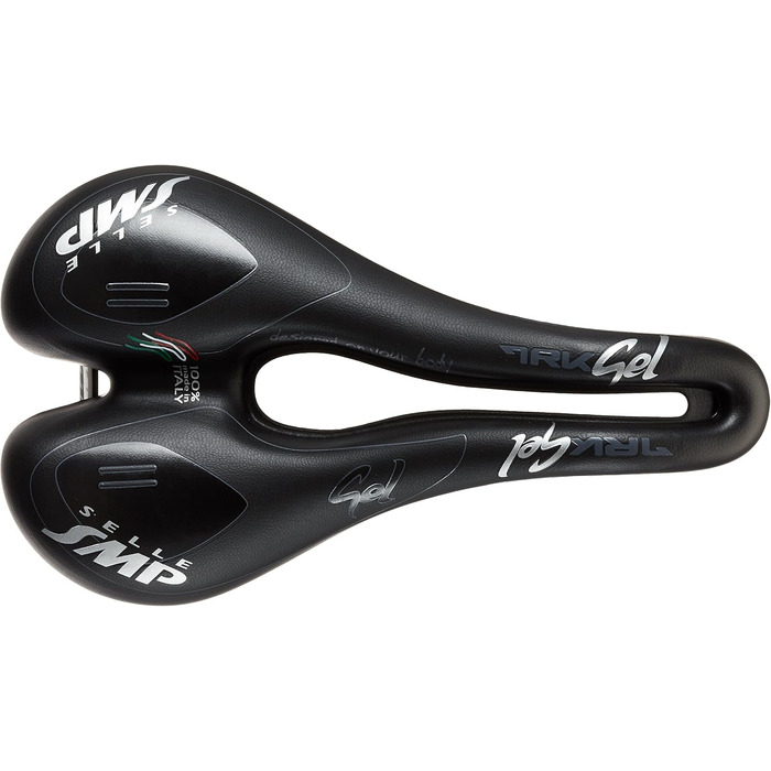 Сідло для велосипеда Selle SMP TRK Gel Man, гелеве, чоловіче, туристичне