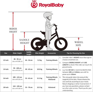 Велосипед Royal Baby Stargirl з тренувальними колесами 12-18