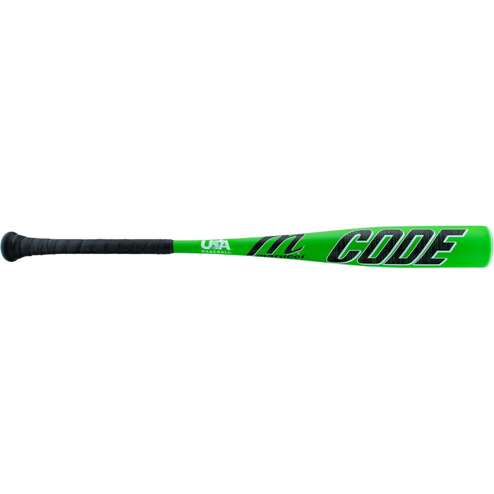 Бейсбольна бита Marucci Code для підлітків, зелена, 31 дюйм / 21 унція (алюмінієва)