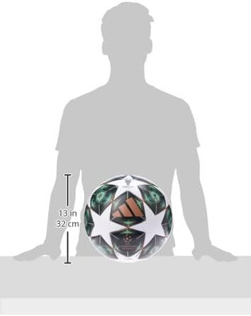 Футбольний м'яч Adidas UEFA Champions League LGE Box, зелений, розмір 5, FIFA Quality